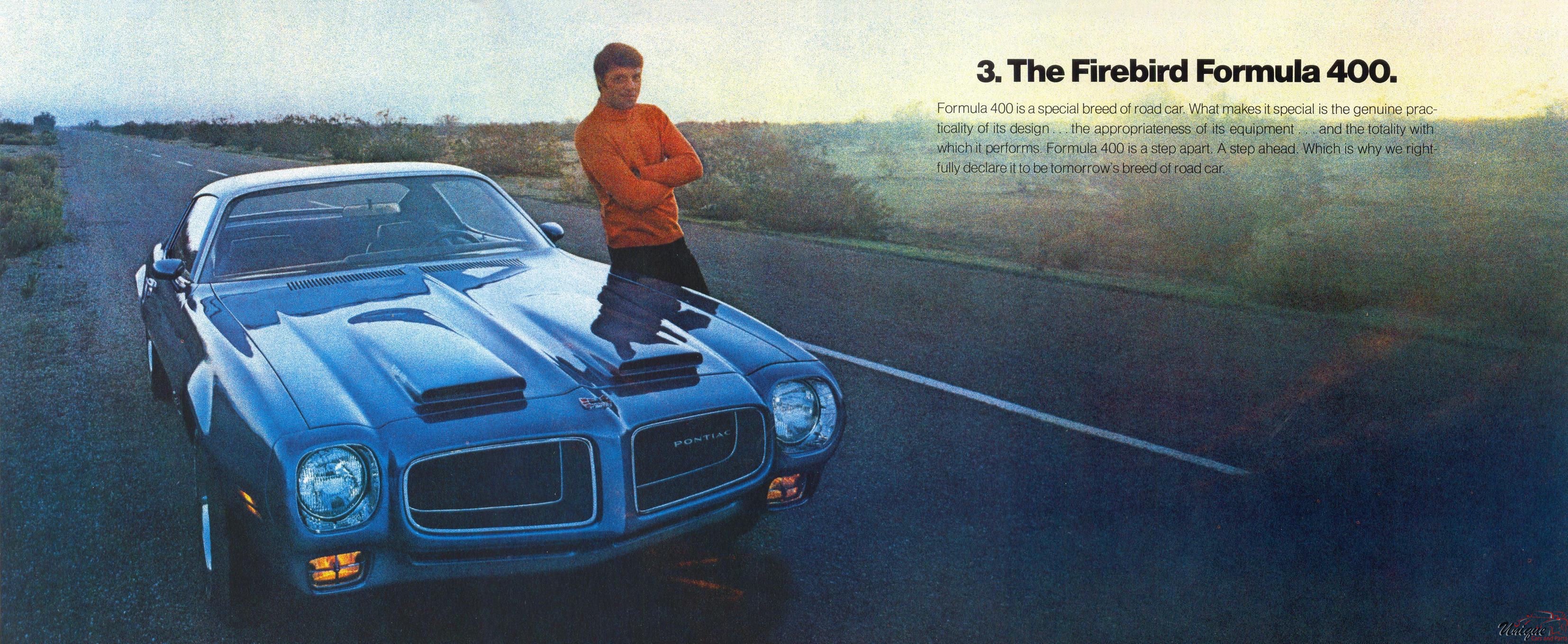 1970 Pontiac Firebird Brochure Page 3